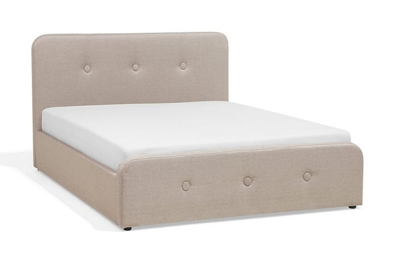 Rennes Dubbelsäng 180|200 cm - Beige - Möbler - Säng - Sängram & sängstomme