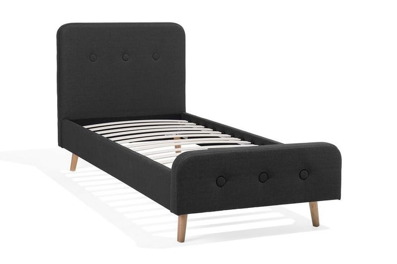 Rennes Dubbelsäng 90 | 200 cm - Grå - Möbler - Säng - Sängram & sängstomme