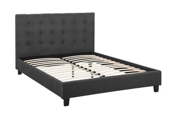 Rochelle Sängram 140x200  Svart - Svart - Möbler - Säng - Sängram & sängstomme