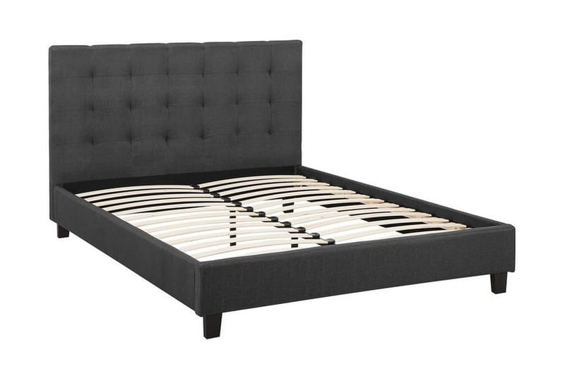 Rochelle Sängram 140x200  Svart - Svart - Möbler - Säng - Sängram & sängstomme