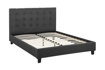 Rochelle Sängram 140x200  Svart - Svart - Möbler - Säng - Sängram & sängstomme