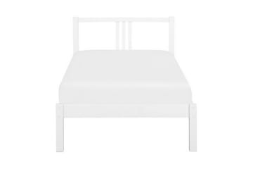Säng Holyfield Trä 90x200 cm - Vit - Möbler - Säng - Sängram & sängstomme