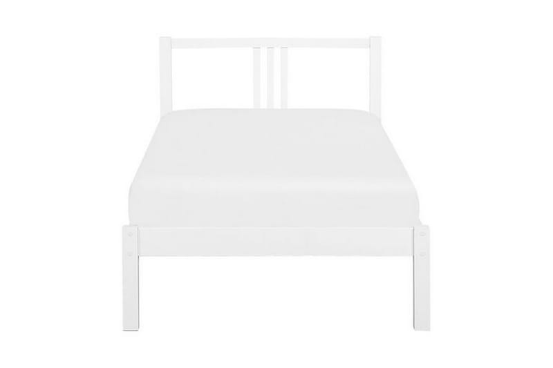 Säng Holyfield Trä 90x200 cm - Vit - Sängram & sängstomme