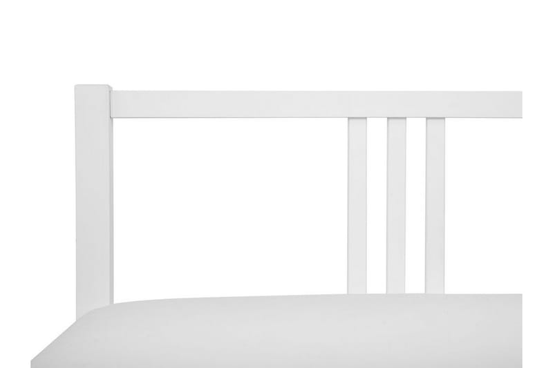 Säng Holyfield Trä 90x200 cm - Vit - Möbler - Säng - Sängram & sängstomme