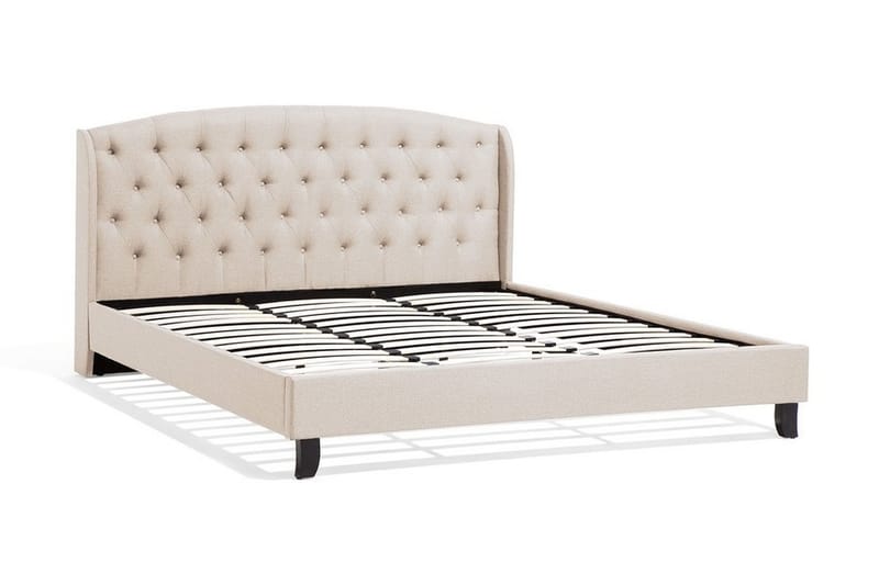 Sängram Bordeaux 180x200 cm - Beige - Möbler - Säng - Sängram & sängstomme