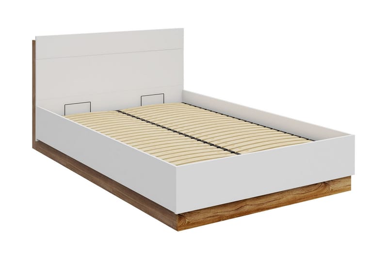 Sängram Dentro 218x147x88 cm - Beige/Vit - M�öbler - Säng - Sängram & sängstomme