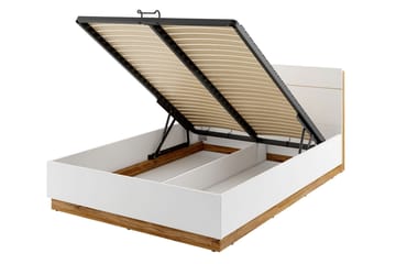 Sängram Dentro 218x147x88 cm - Beige/Vit - Möbler - Säng - Sängram & sängstomme