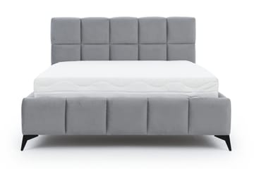 Sängram Kanika med Förvaring 140x200 cm - Grå - Möbler - Säng - Sängram & sängstomme