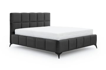 Sängram Kanika med Förvaring 140x200 cm - Mörkgrå - Möbler - Säng - Sängram & sängstomme