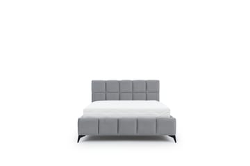 Sängram Kanika med Förvaring 180x200 cm - Grå - Möbler - Säng - Sängram & sängstomme