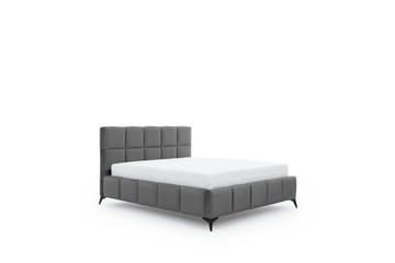 Sängram Kanika med Förvaring 180x200 cm - Mörkgrå - Möbler - Säng - Sängram & sängstomme