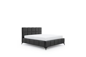 Sängram Kanika med Förvaring 180x200 cm - Mörkgrå - Möbler - Säng - Sängram & sängstomme