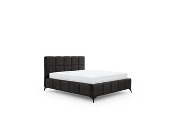 Sängram Kanika med Förvaring 180x200 cm - Mörkgrå - Möbler - Säng - Sängram & sängstomme
