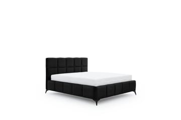 Sängram Kanika med Förvaring 180x200 cm - Svart - Möbler - Säng - Sängram & sängstomme