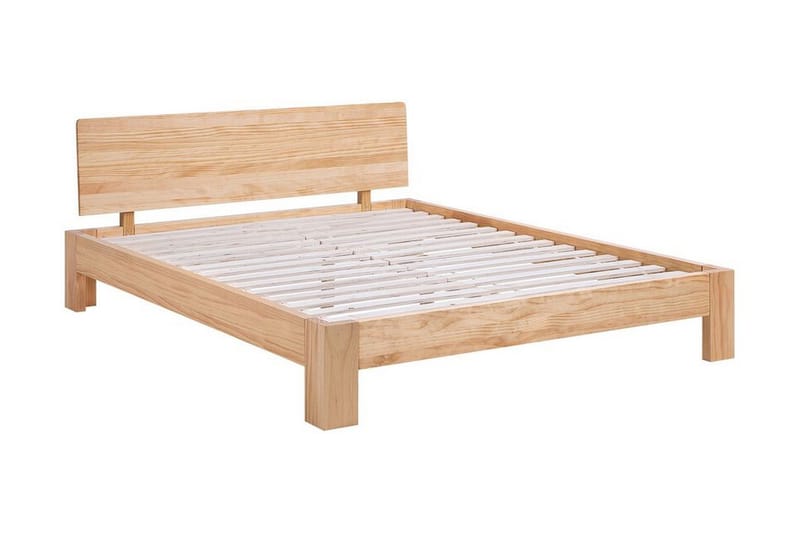 Sängram Lashaya 140x200 - Trä|Natur - Möbler - Säng - Sängram & sängstomme