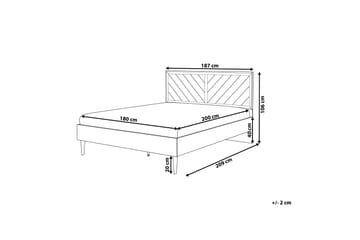 Sängram Losolla 180x200 - Trä|Natur - Möbler - Säng - Sängram & sängstomme