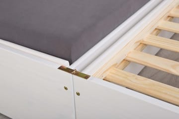 Sängram Lotar 90x200 - Vit - Möbler - Säng - Sängram & sängstomme
