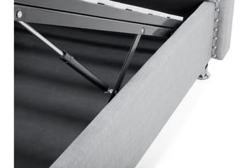 Sängram Metz 90x200 cm - Grå - Möbler - Säng - Sängram & sängstomme