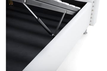 Sängram Metz 90x200 cm - Vit - Möbler - Säng - Sängram & sängstomme