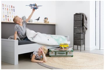 Sängram Mitchell 90x200 - Ljusgrå Tall - Möbler - Säng - Sängram & sängstomme