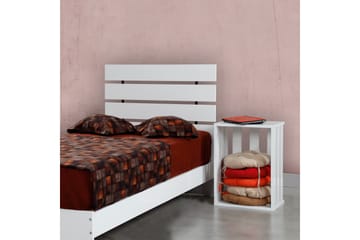 Sängram Montek 90x200 cm - Vit - Möbler - Säng - Sängram & sängstomme