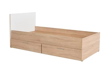 Sängram Natur/Vit - Natur/Vit - Möbler - Säng - Sängram & sängstomme