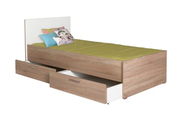 Sängram Natur/Vit - Natur/Vit - Möbler - Säng - Sängram & sängstomme