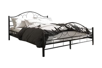 Sängram NOREMI 160x200 - Svart - Möbler - Säng - Sängram & sängstomme