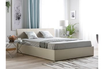 Sängram Orbey 160x200 cm - Beige - Möbler - Säng - Sängram & sängstomme