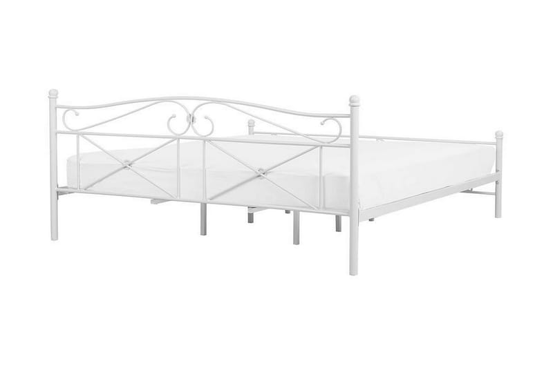 Sängram Rodez 160x200 cm - Vit - Möbler - Säng - Sängram & sängstomme