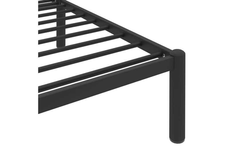 Sängram svart metall 180x200 cm - Svart - Sängram & sängstomme