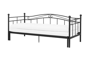 Sängram Tulle 90-180x200 cm - Svart - Möbler - Säng - Sängram & sängstomme