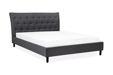 Saverne Dubbelsäng 160 200 cm - Grå - Möbler - Säng - Sängram & sängstomme