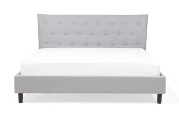 Saverne Dubbelsäng 160|200 cm - Grå - Möbler - Säng - Sängram & sängstomme