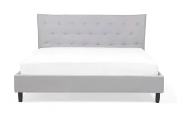 Saverne Dubbelsäng 160|200 cm - Grå - Möbler - Säng - Sängram & sängstomme