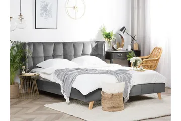 Senlis Sängram 180x200 cm  Grå  Grå - Grå - Möbler - Säng - Sängram & sängstomme