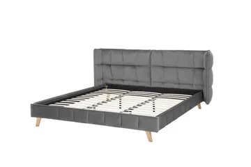 Senlis Sängram 180x200 cm  Grå  Grå - Grå - Möbler - Säng - Sängram & sängstomme