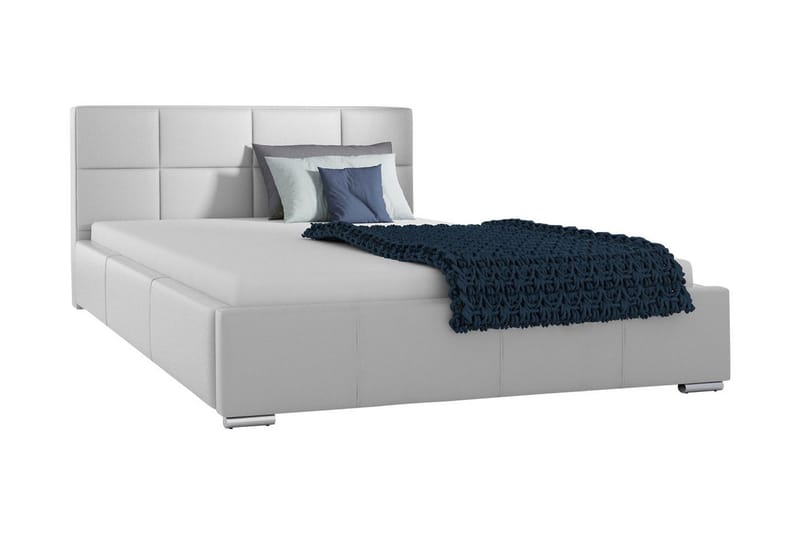 Sirdal Säng 180x200 cm - Vit - Möbler - Säng - Sängram & sängstomme