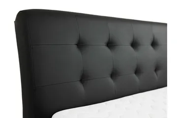 Stavanger Säng med Förvaring140x200 cm - Svart - Möbler - Säng - Sängram & sängstomme