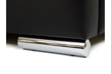 Stavanger Säng med Förvaring140x200 cm - Svart - Möbler - Säng - Sängram & sängstomme