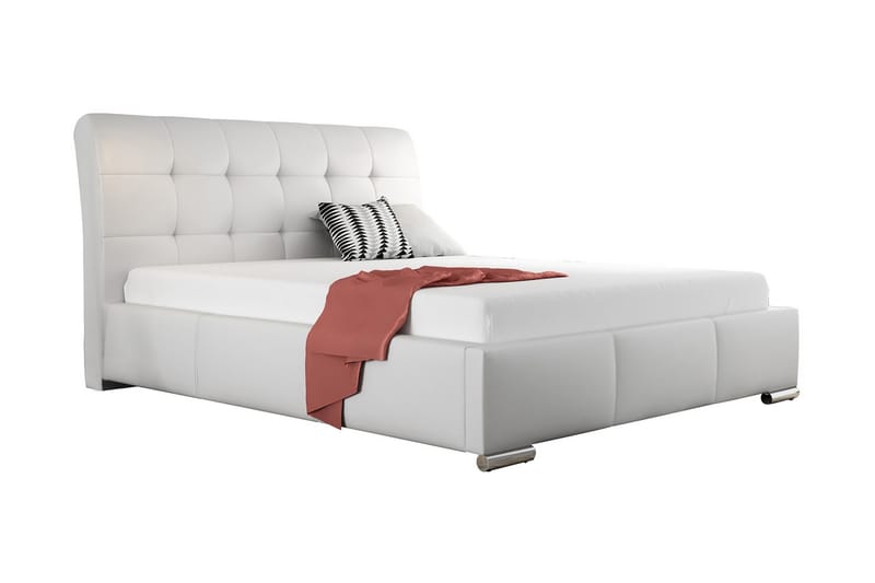 Stavanger Säng med Förvaring160x200  Vit, Vit