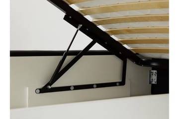 Stavanger Sängram med Förvaring 140x200 cm - Vit - Möbler - Säng - Sängram & sängstomme