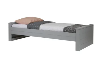 Tenney Sängram 90x200 - Ljusgrå Tall - Möbler - Säng - Sängram & sängstomme