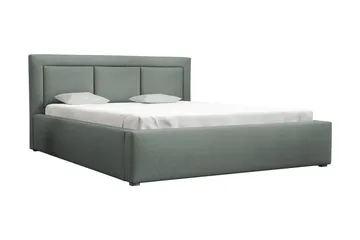 Valasco Sängram 120x200 cm i Tyg med Sänggavel - Salviagrön - Möbler - Säng - Sängram & sängstomme