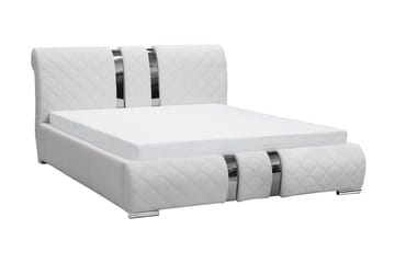 Veslbu Sängram 140x200  Vit - Vit - Möbler - Säng - Sängram & sängstomme