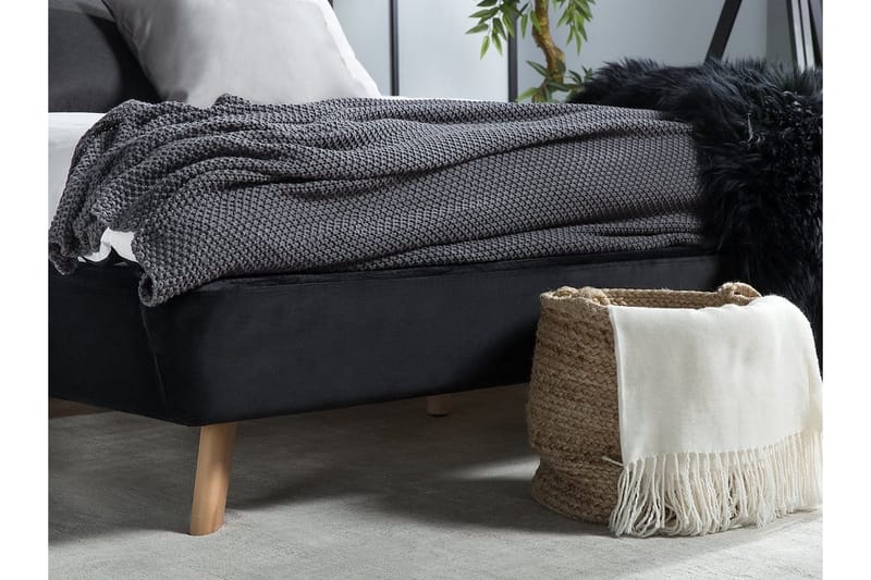 Vienne Sängram 180x200 cm  Svart - Svart - Möbler - Säng - Sängram & sängstomme