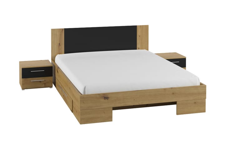 Sängram Tikob med lådor 180x200 cm - Sängram & sängstomme