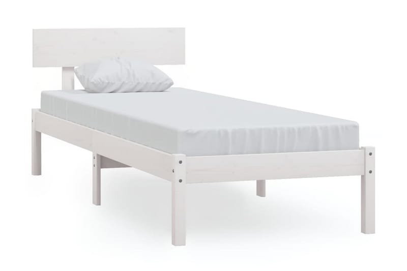 Sängram massiv furu 75x190 cm - Sängram & sängstomme