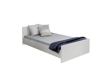 Sängstomme för Enkel Säng Fruitland Sängram Vit - 125 x 72 x 204 cm - Möbler - Säng - Sängram & sängstomme