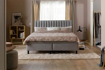 Rakel Sänggavel 140cm - Ljusgrå/Sammet - Möbler - Säng - Sängtillbehör & sänggavel - Sänggavel